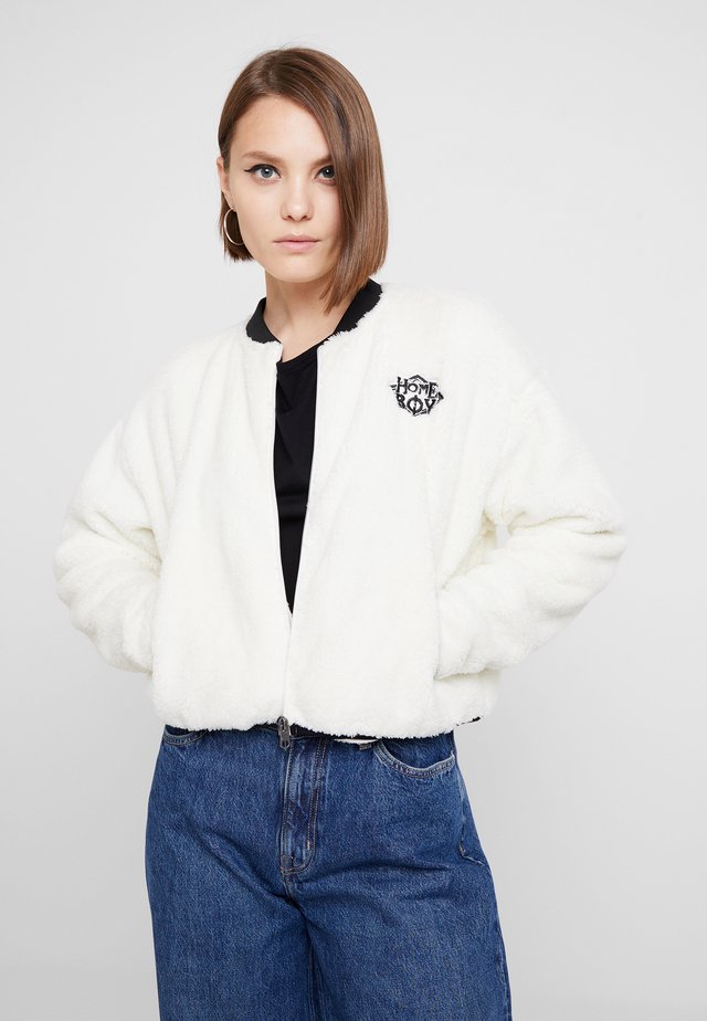 POODLE - Fleecejakker - white