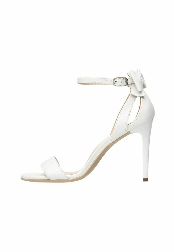 High Heel Sandalette - bianco