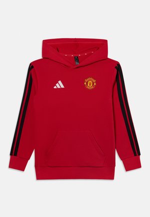 adidas Performance, MANCHESTER UNITED KIDS HOODIE UNISEX - Equipación de clubes - red