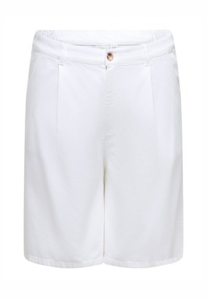 ONLY Carmakoma, Bermuda CARDAVINA-SOFT Mid waist Loose Fit - Kratke hlače - bright white
