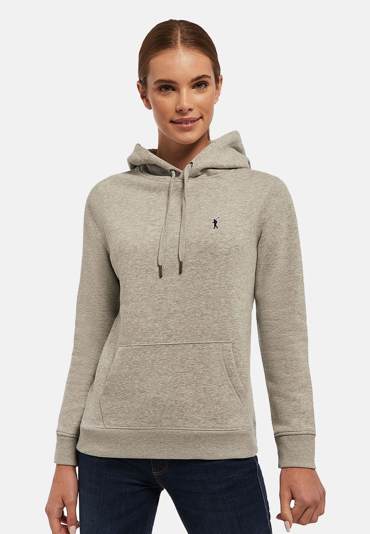 Polo Club RIGBY CONTRAST KANGAROO W - Sudadera - gray vigore/gris -  Zalando.es