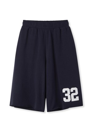 Terranova, CON STAMPA COLLEGE E COULISSE - Pantaloni sportivi - blu scuro