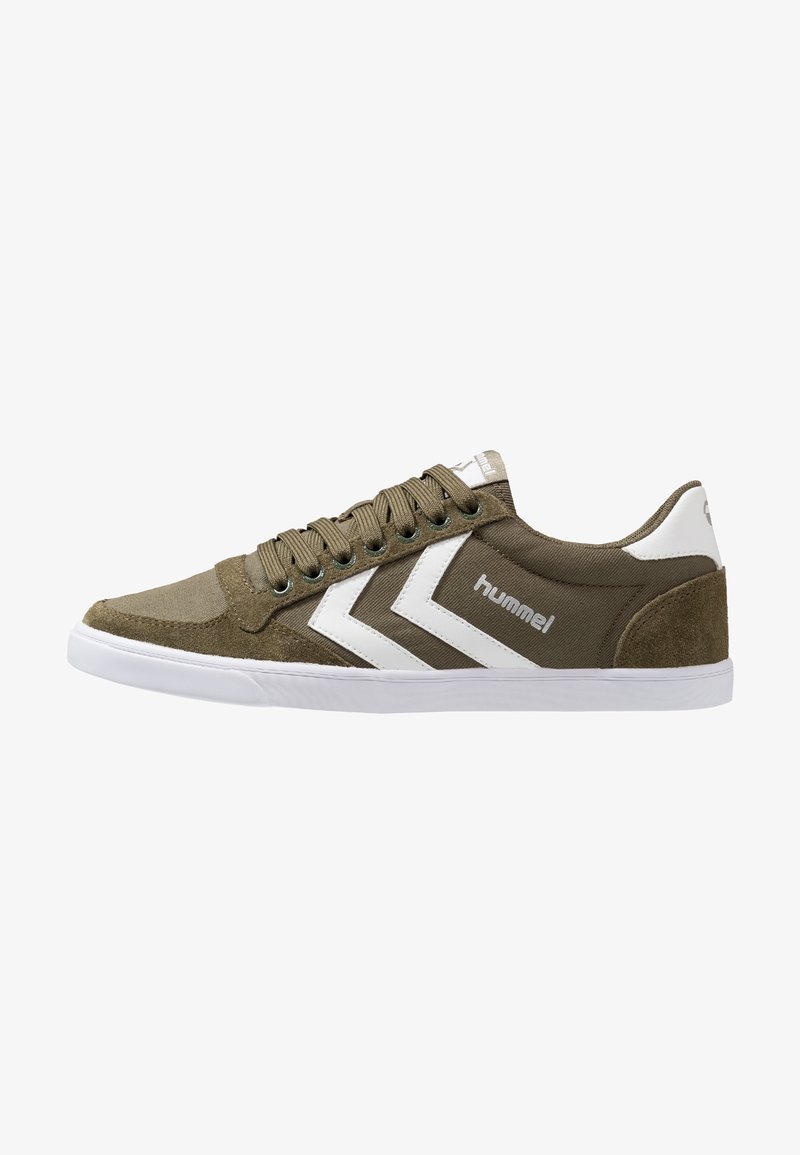 Hummel SLIMMER STADIL LOW - Sapatilhas - dark olive