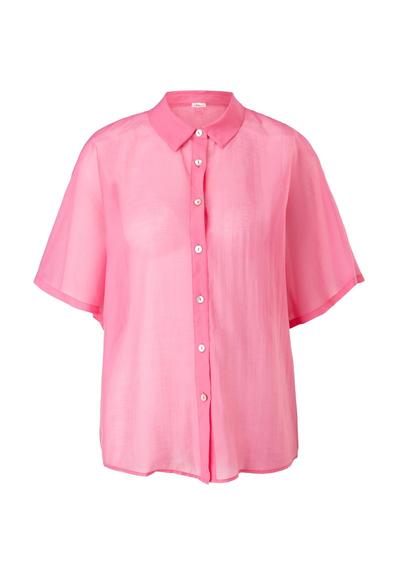 s.Oliver BLACK LABEL Overhemdblouse donkerroze