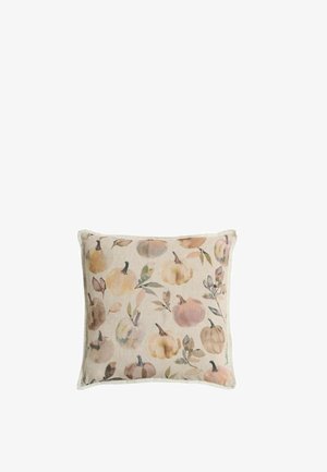 Next, REGULAR FIT - SEASONAL PUMPKIN PRINT CUSHION UNISEX - Dekokissen - natural