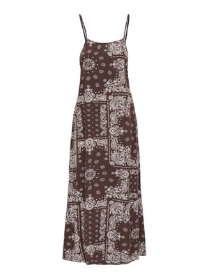 ONLY, ONLAMBEL Long - Robe longue - chocolate martini