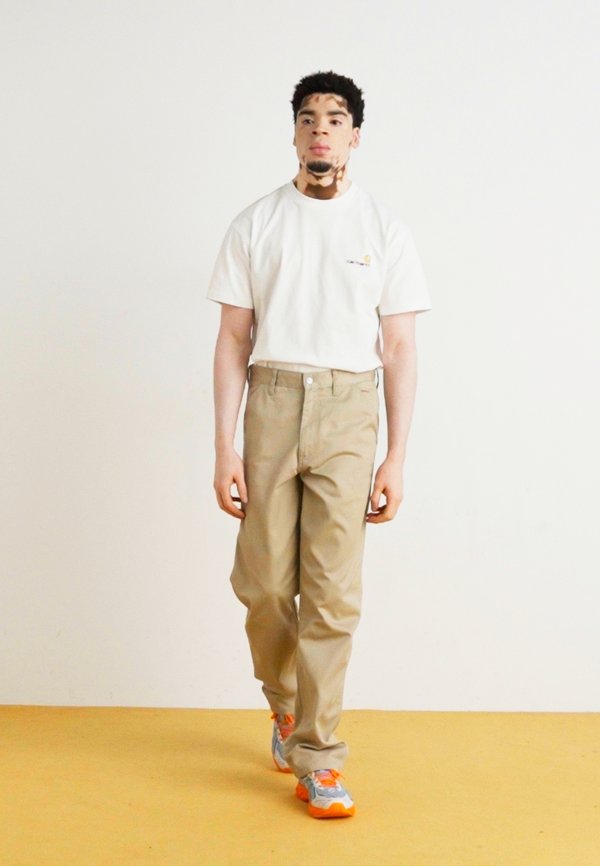 SIMPLE PANT - Trousers - wall rinsed2