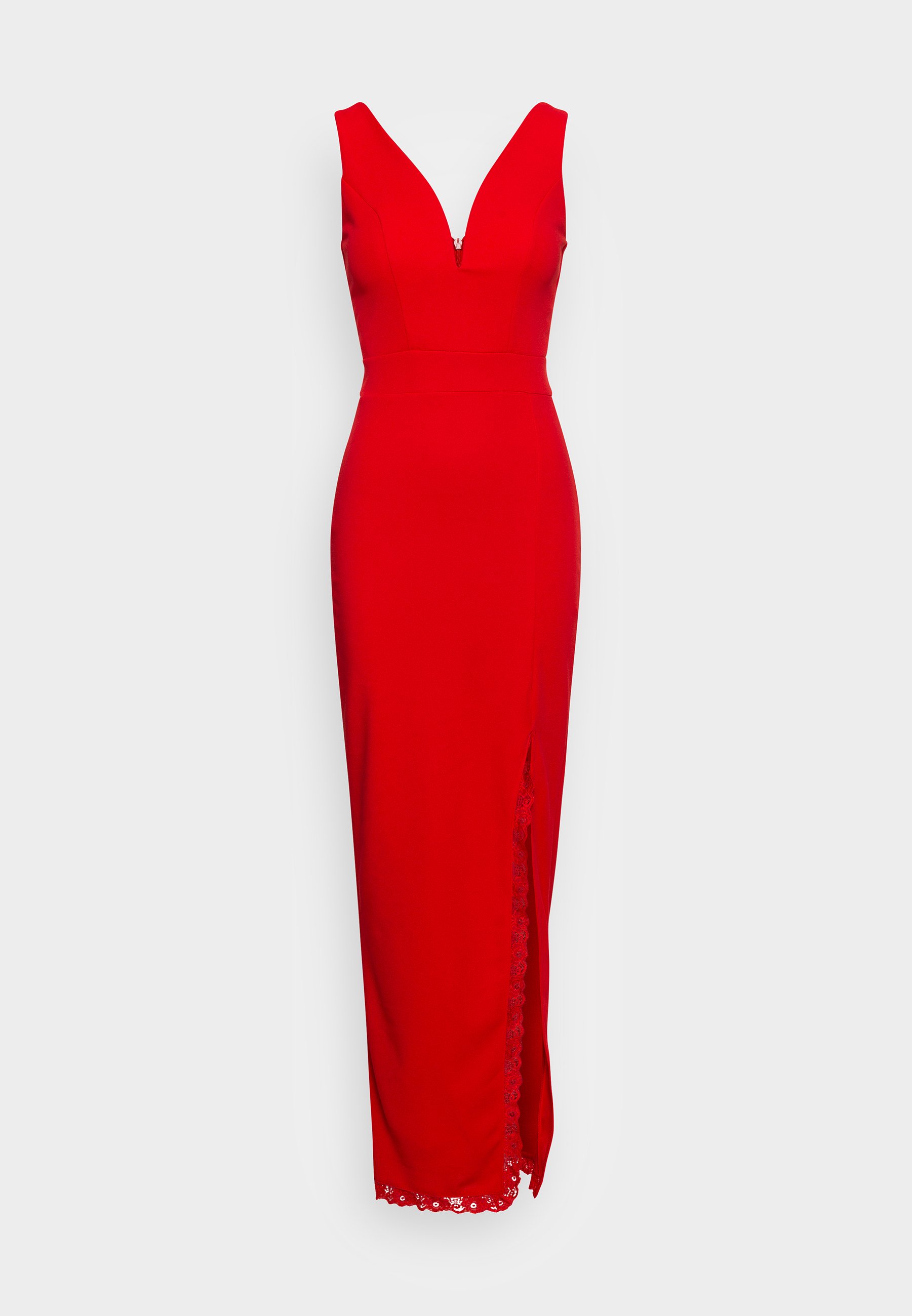 Red Tall Long Dresses Uk WAL G TALL HARRY MAXI DRESS Jersey Dress Red