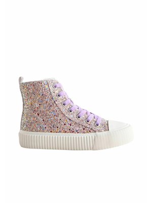 Next, High-top trainers - multi glitter