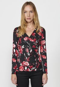 Koroshi Tops ar garām piedurknēm - black