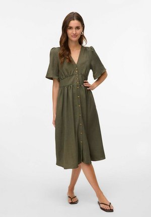 Vero Moda VERO MODA - Tričkové šaty - kambaba