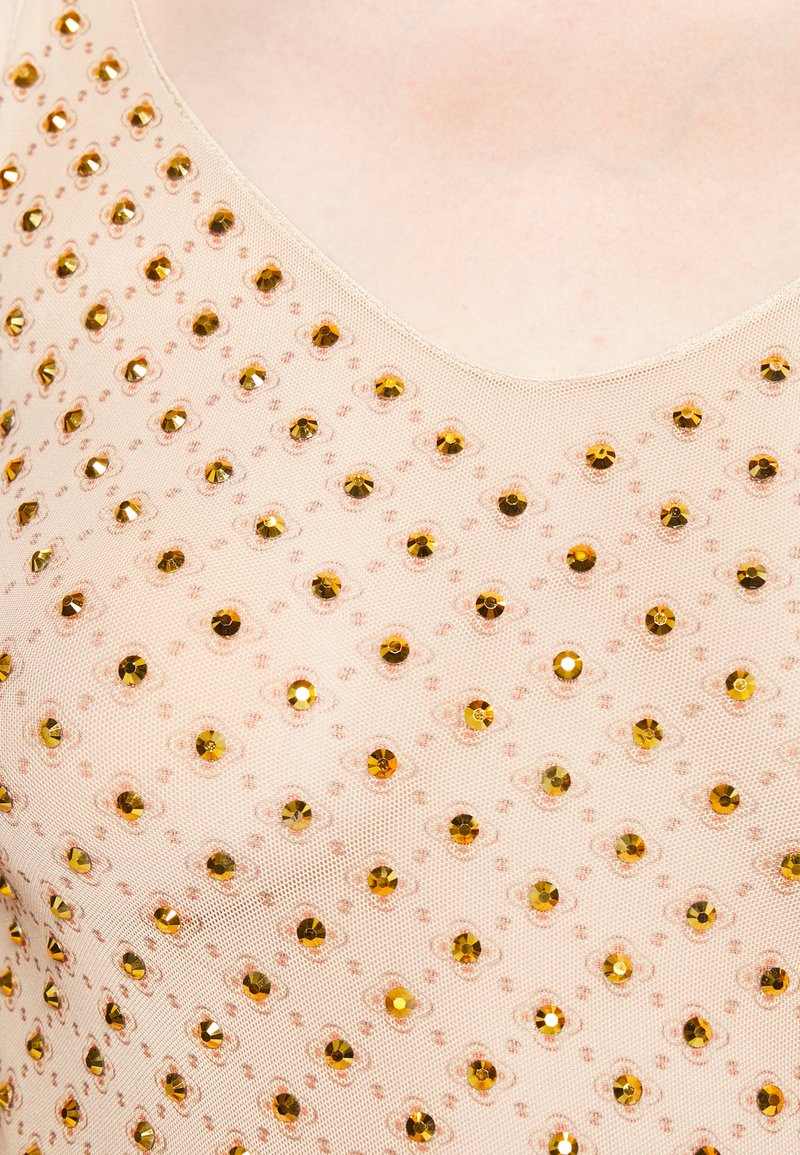 Damen Bekleidung | ROKH LONG BEADED SLIP DRESS Ballkleid light brown/braun - QY54971 Damen Bekleidung | ROKH LONG BEADED SLIP DRESS Ballkleid light brown/braun - QY54971