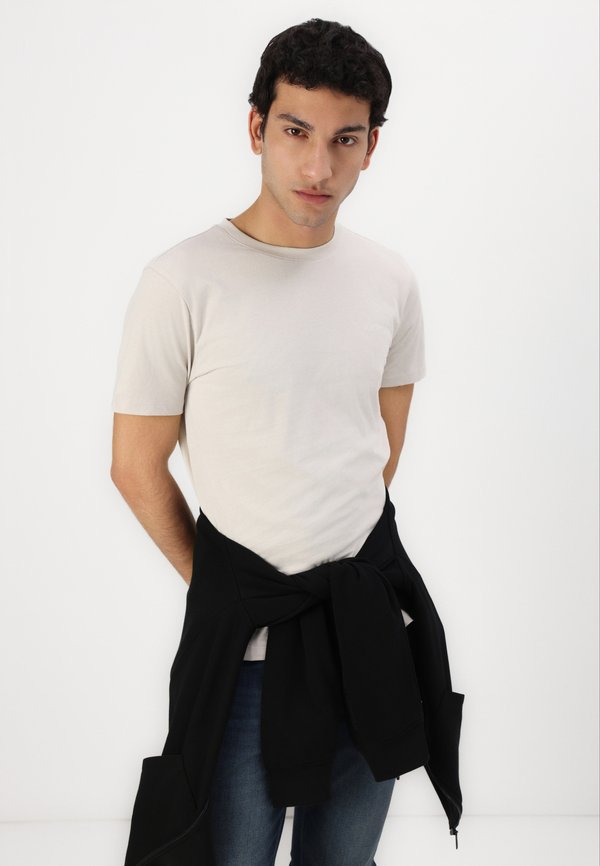 ALPHIS - Basic T-shirt - open beige2