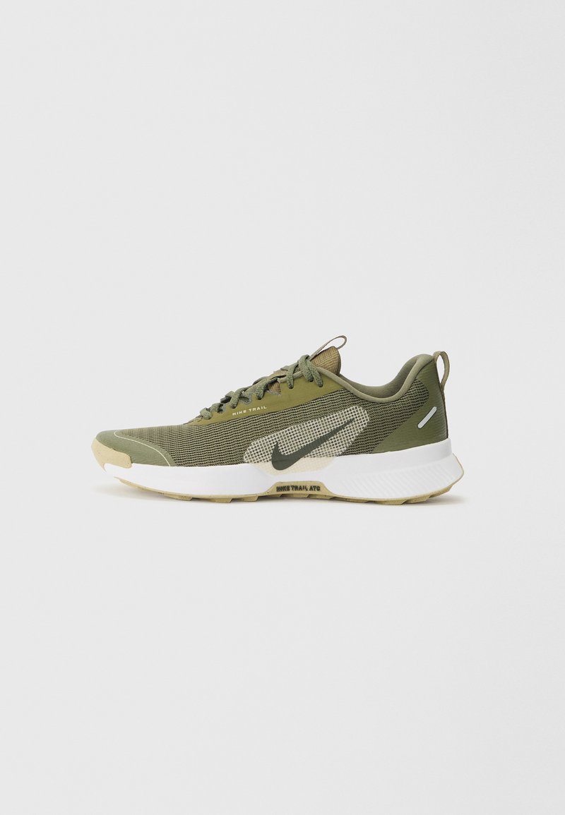 Nike Performance - JUNIPER TRAIL 3 - Trail running shoes - med olive/sequoia/desert khaki/white/safety orange, Enlarge