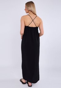 GINI LONDON STRAPPY CROSS - Robe longue - schwarz