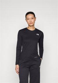 The North Face SHADOW LONG SLEEVE - Long sleeved top - black