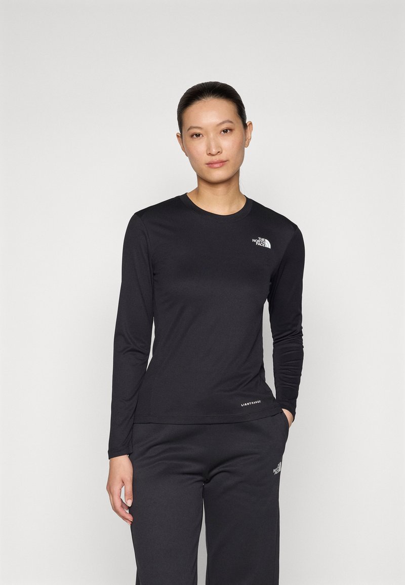 The North Face SHADOW LONG SLEEVE - Long sleeved top - black