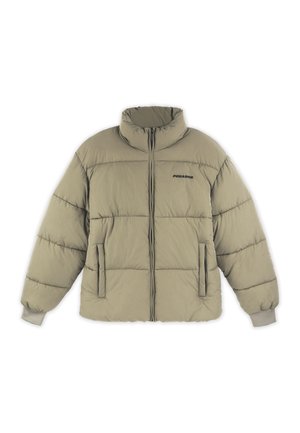 Pegador SOLIN CRUSHED PUFFER JACKET - Winterjas - mud beige