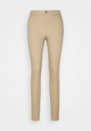 VMHOT SEVEN MR PUSH PANT - Jeans Skinny Fit - tan