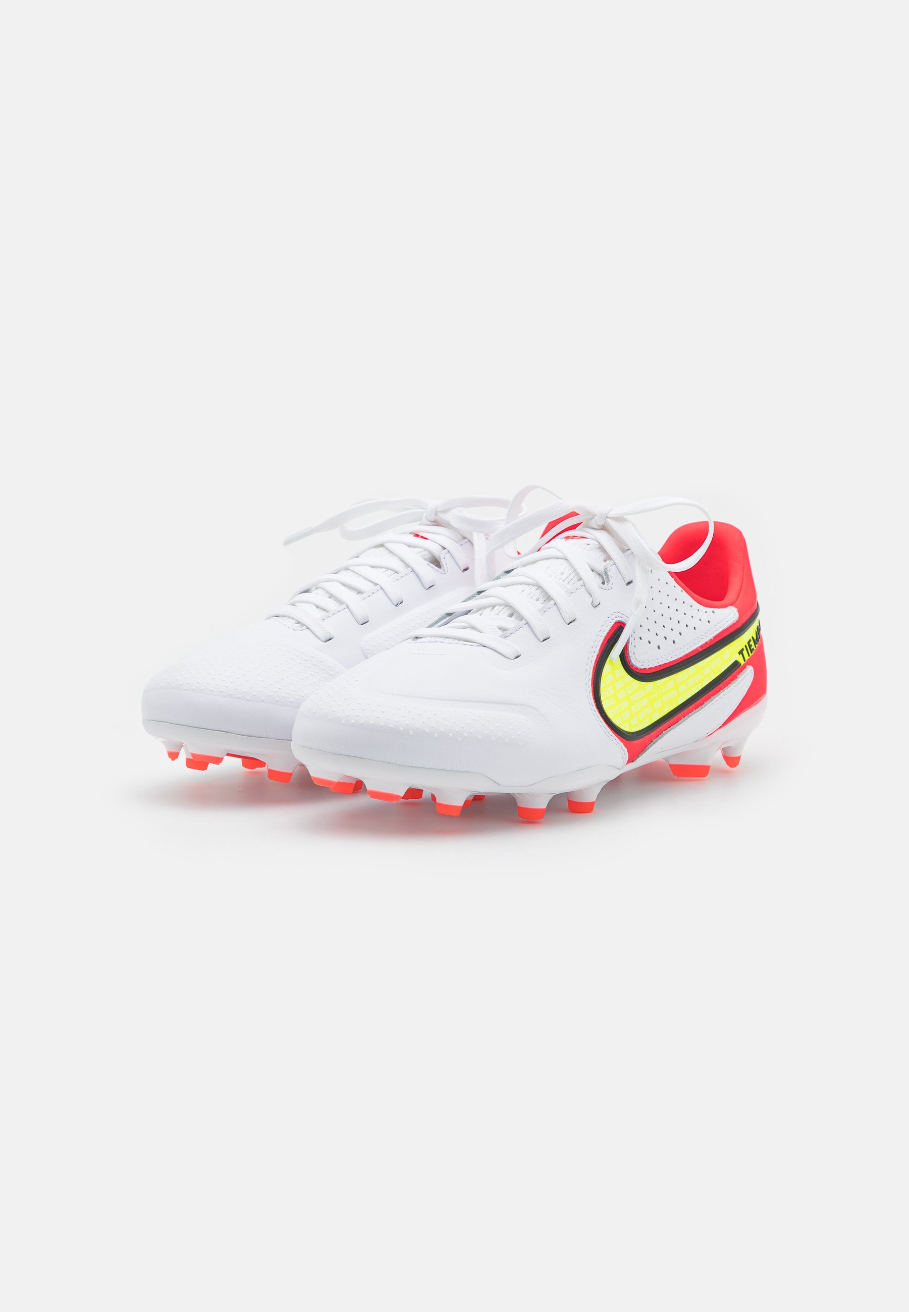 Nike Performance JR. TIEMPO LEGEND 9 PRO FG UNISEX - Botas de fútbol con  tacos - white/volt/bright crimson/blanco - Zalando.es