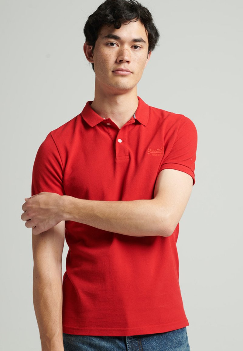 Superdry & Co CLASSIC - Poloshirts - rouge red