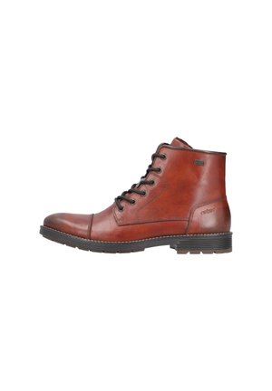 Rieker Stivali Uomo Impermeabili 38832 Con RiekerTEX, Pelle E Lacci, Altezza Caviglia