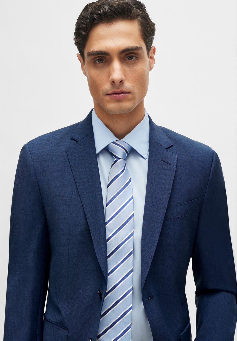 Chemise Décontractée Hugo Boss « Back » - Bleu à Carreaux, Taille L (US) / 52 (IT) - 100% Coton