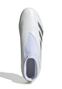 adidas Performance PREDATOR LEAGUE  - Botines de fútbol para terreno firme - footwear white/silver metallic