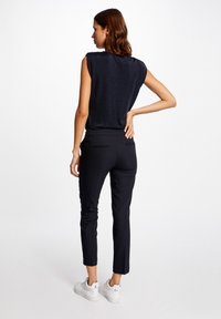 Morgan CROPPED CITY - Chino - dark blue