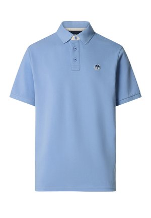 North Sails, WITH LOGO NECK - Polo shirt - light blue