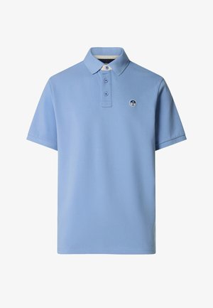 North Sails, WITH LOGO NECK - Polo - light blue