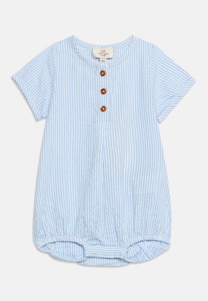 Copenhagen Colors ROMPER SLEEVE UNISEX - Salopetă - sky blue/cream