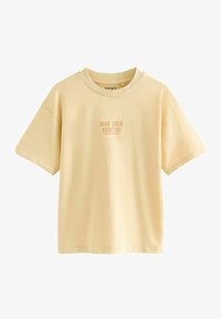 Non selezionato, yellow back print