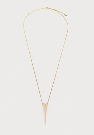 TRIBAL LINE PAVE NECKLACE - Ogrlica - yellow gold-coloured