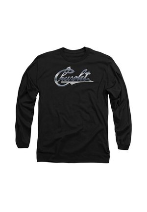 CHEVROLET CHROME VINTAGE CHEVY BOWTIE - Langarmshirt - black