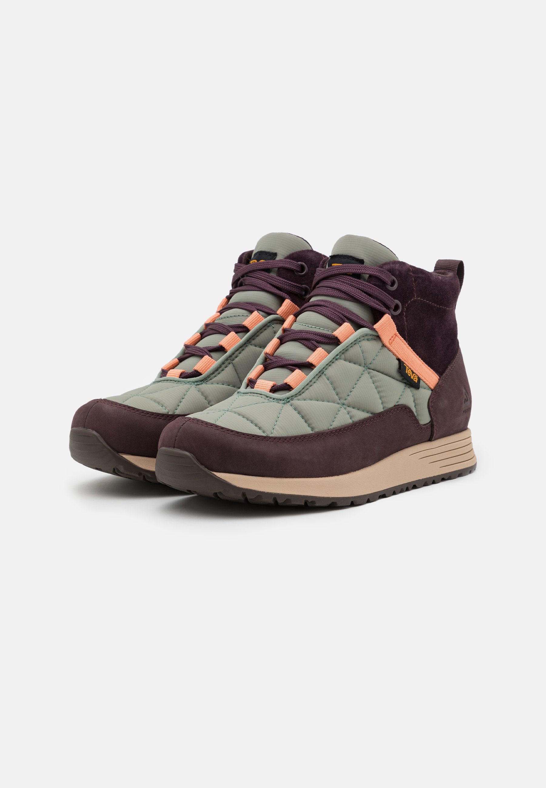 Teva EMBER COMMUTE WP - Botas de senderismo - fudge/shadow/orange/marrón -  Zalando.es