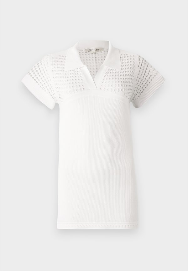 HAZEL DRESS - Jersey dress - ivory3