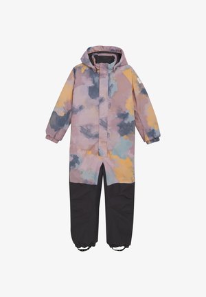 Color Kids COVERALL - ALL OVER - Regenanzug - woodrose