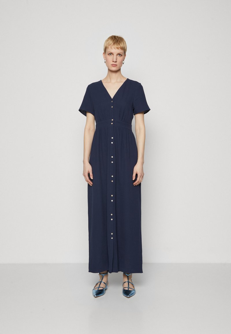 Vero Moda Tall - VMNATALI ANKLE DRESS  - Maxiklänning - navy, Förstora