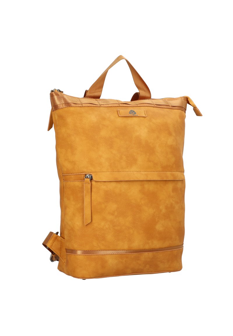 Damen Handtaschen | Greenburry HANNI Tagesrucksack curry/braun - LK23263 Damen Handtaschen | Greenburry HANNI Tagesrucksack curry/braun - LK23263