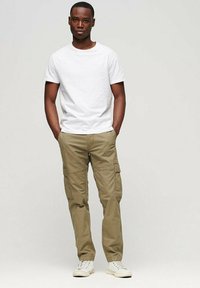 Superdry & Co CORE  - Cargobroek - utility khaki green