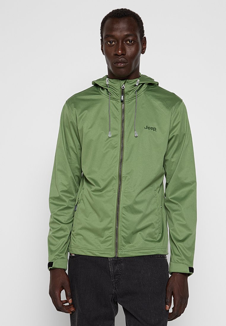 Jeep Softshelljas groen Jeep Softshelljas groen