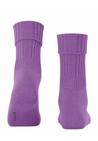 FALKE Striggings Rib - Socken - pink iris