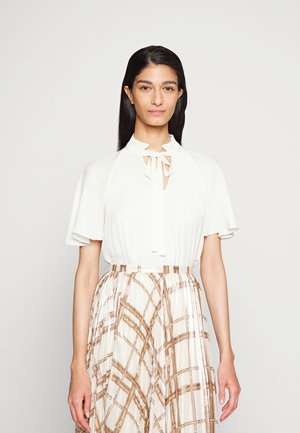 ADAR SHORT SLEEVE SHIRT - Blouse - mascarpone cream