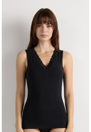 Intimissimi, PRETTY FLOWER - Unterhemd/-shirt - black