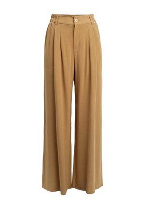 INFLUENCER, TAILORED WIDE - Stoffhose - camel
