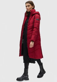 Navahoo SAHNEKATZII - Winter coat - dark red