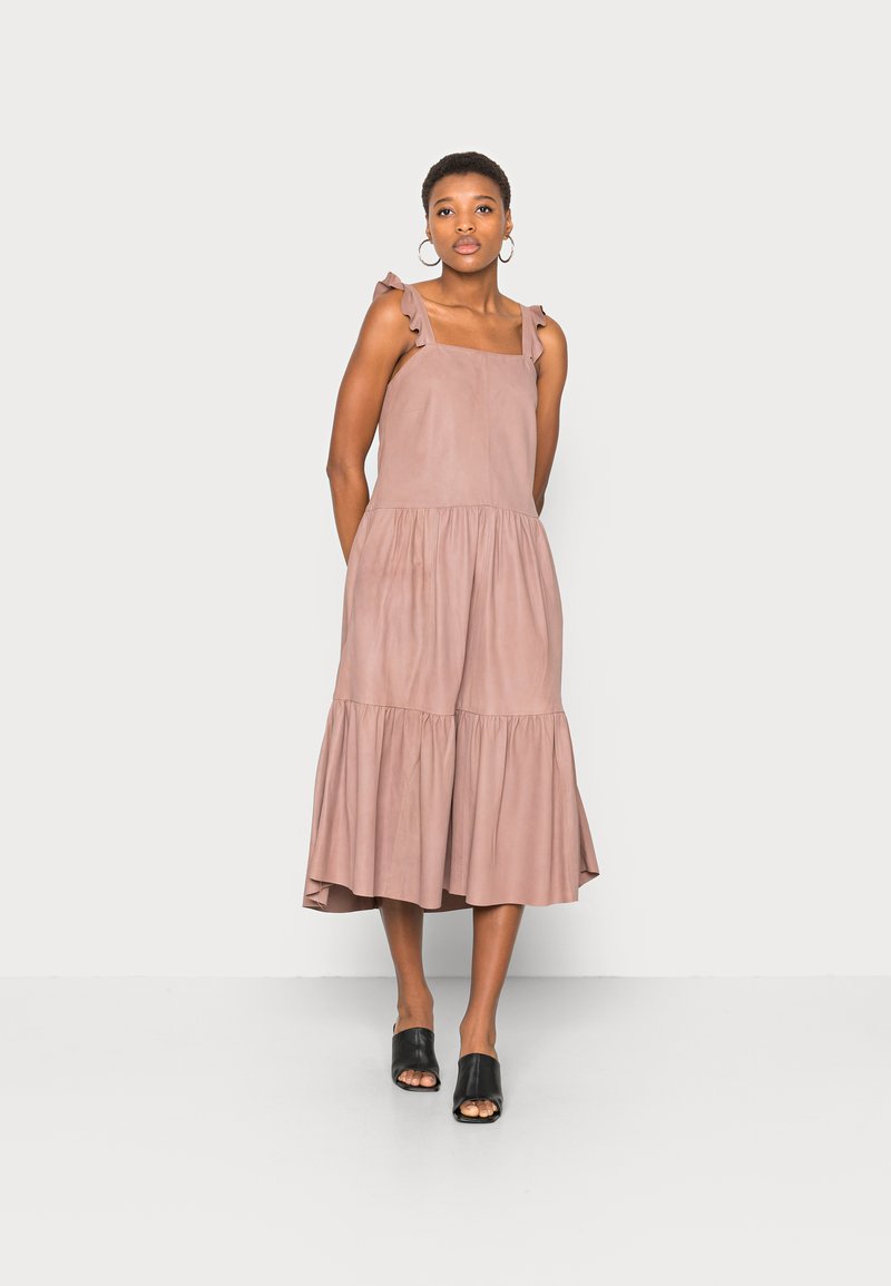 Damen Freizeitkleider | DEPECHE DRESS Freizeitkleid dusty powder/roségoldfarben - UG62181 Damen Freizeitkleider | DEPECHE DRESS Freizeitkleid dusty powder/roségoldfarben - UG62181