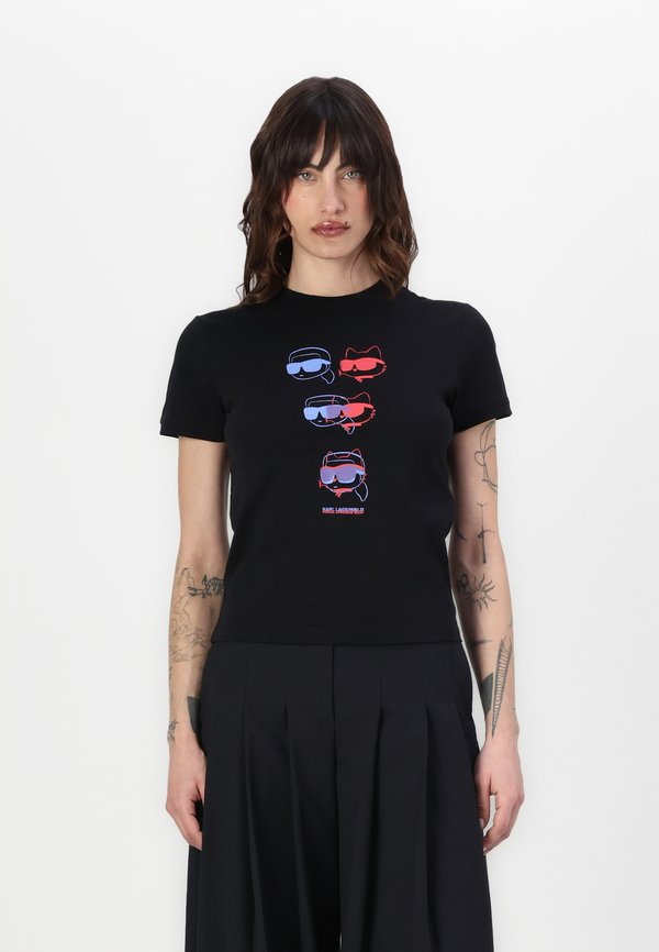 IKON FITTED - Print T-shirt