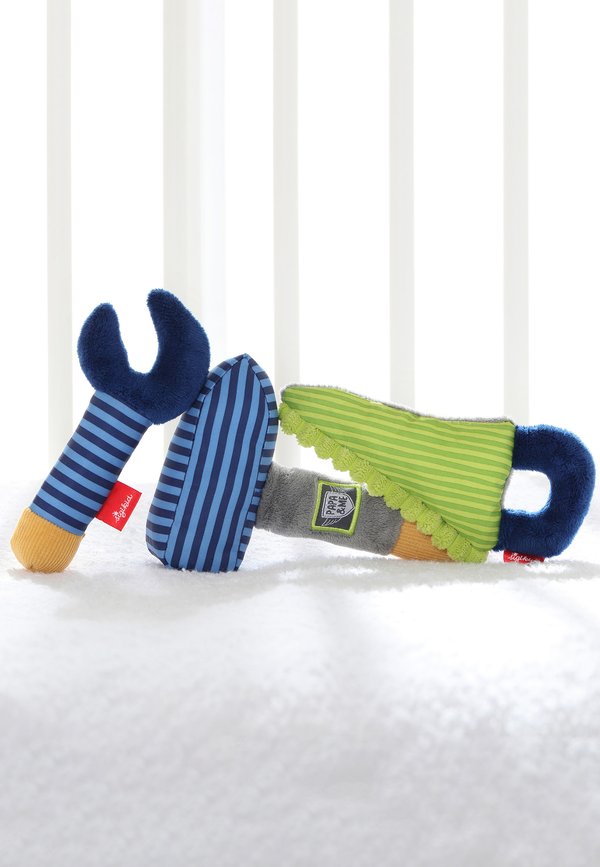 AKTIV GREIFLING WERKZEUG-SET PLAY COOL – Kuscheltier – mehrfarbig